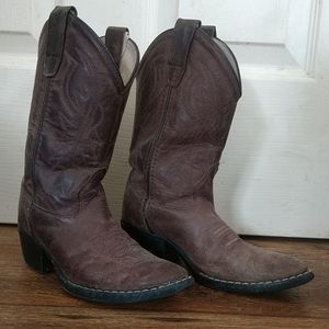 Old west cowboy or cowgirl boots